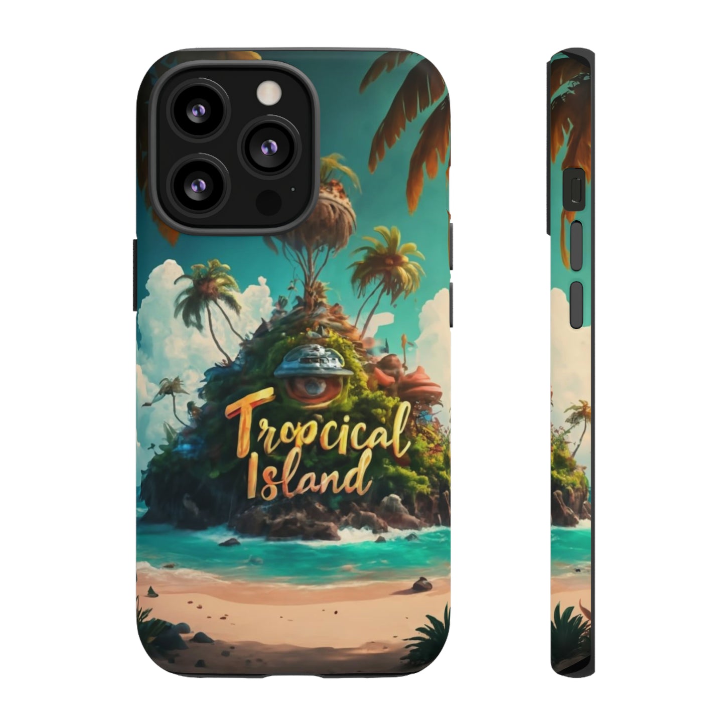 Tropical Island Tough Case