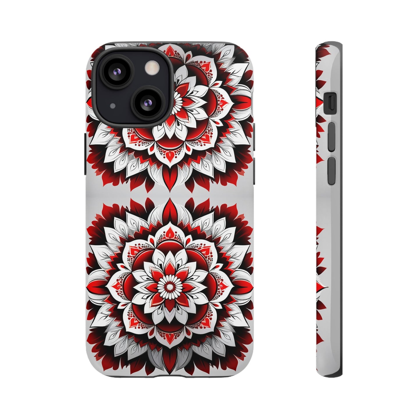 Flower Symmetry Pattern Tough Case