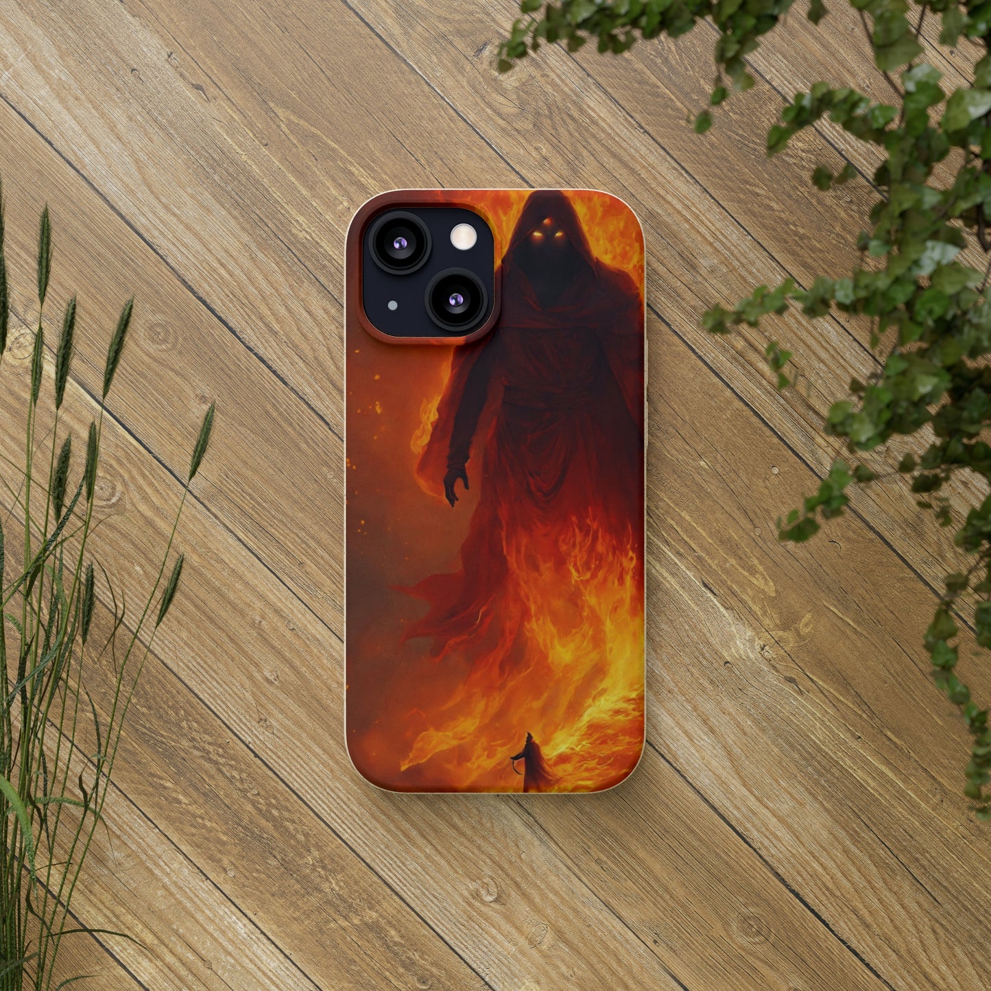 Flame Guardian Ghost Biodegradable Case