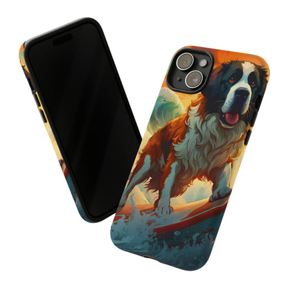 The Dog Surfer Tough Case