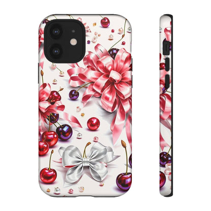 Cherries Gift Wrap Tough Case