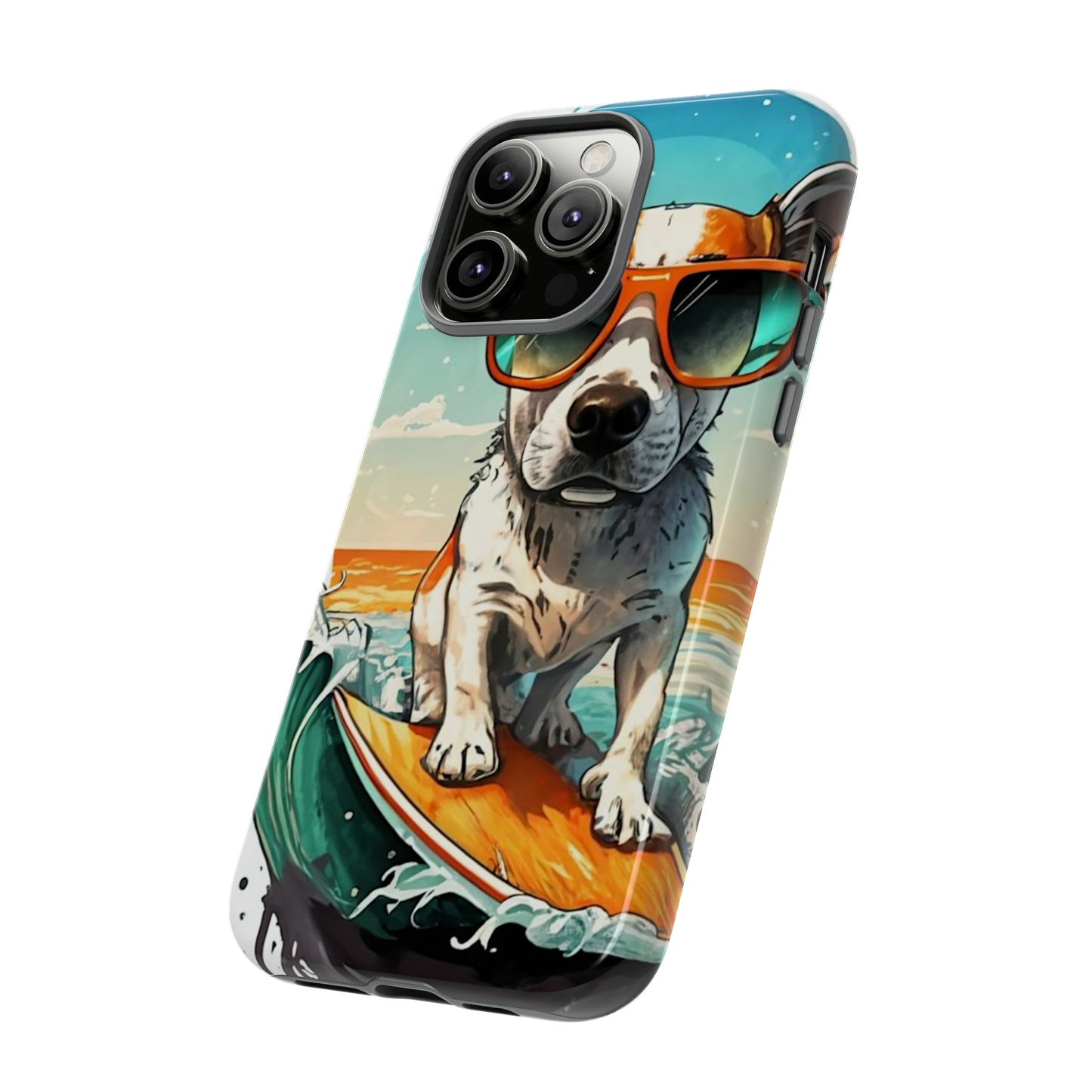 Dog Surfer Tough Case