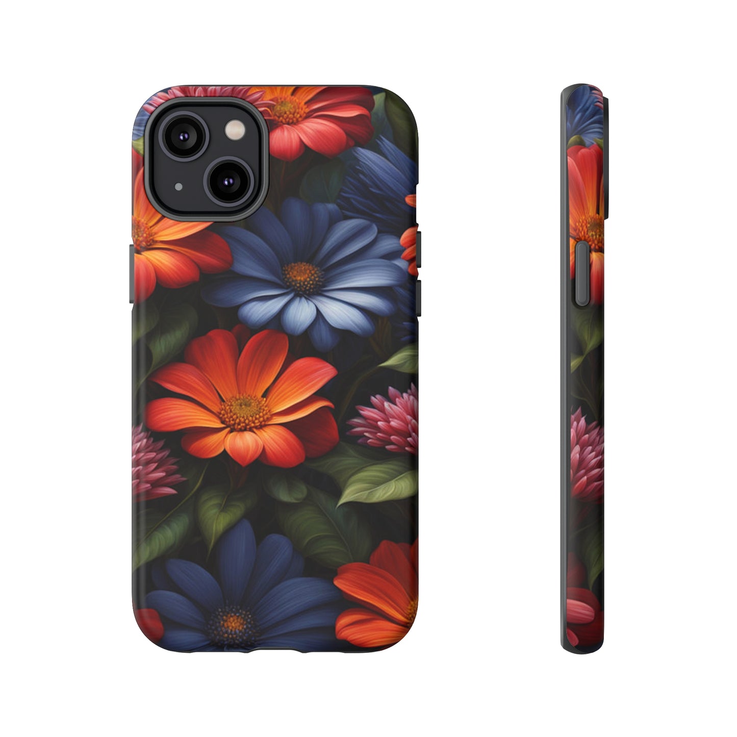 Flame Flowers Tough Case