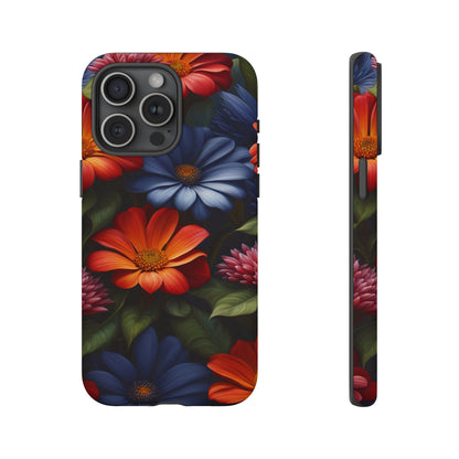 Flame Flowers Tough Case