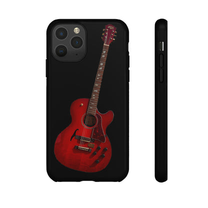 Red Guitar Tough Case