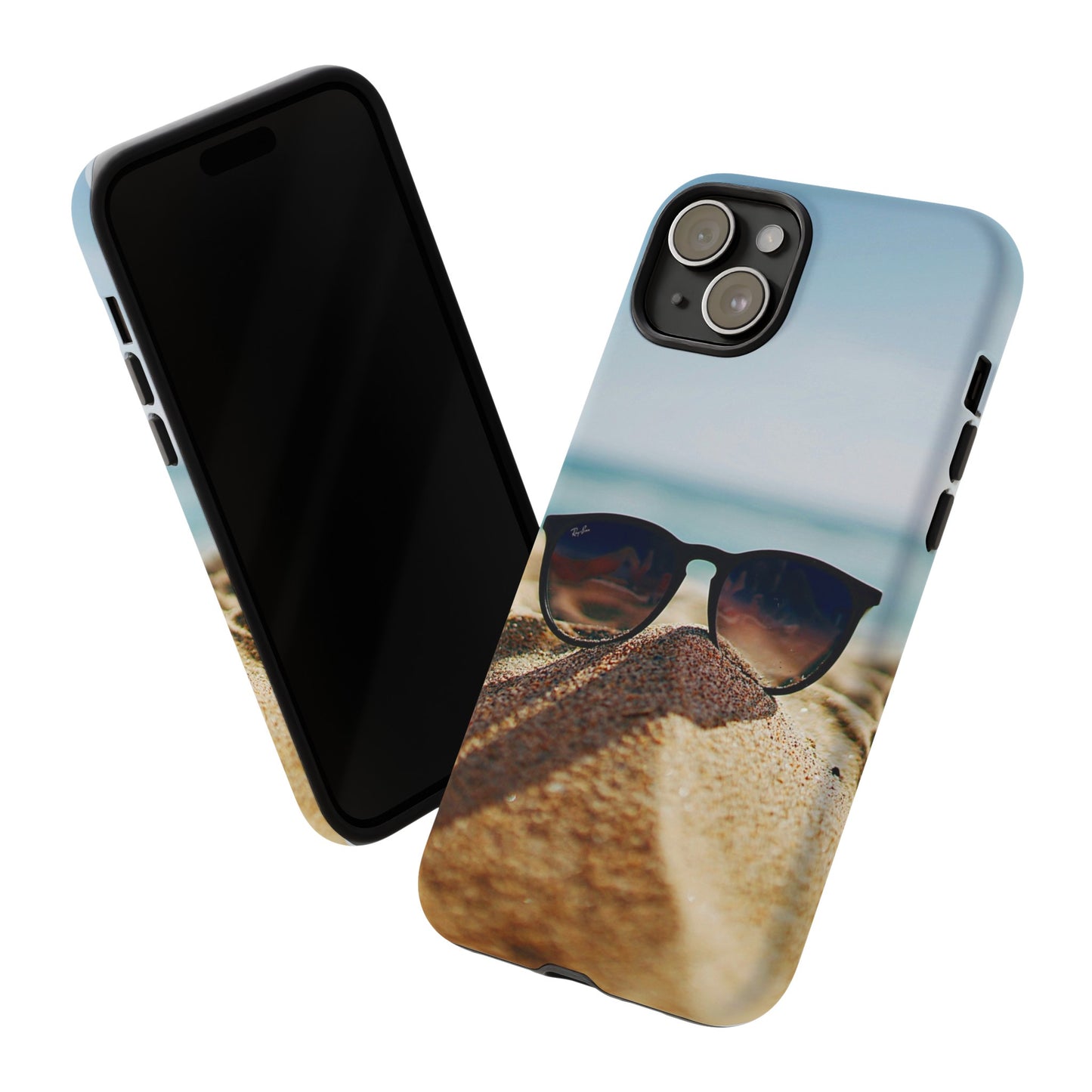 Sunglass on Beach Tough Case