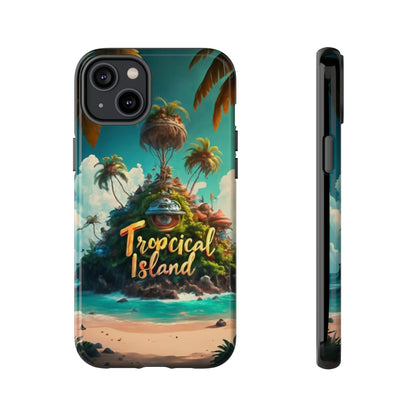 Tropical Island Tough Case