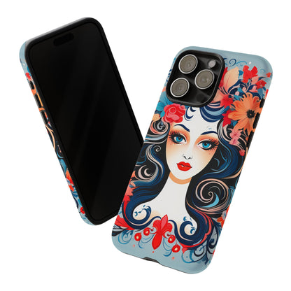 Floral Lady Tough Case