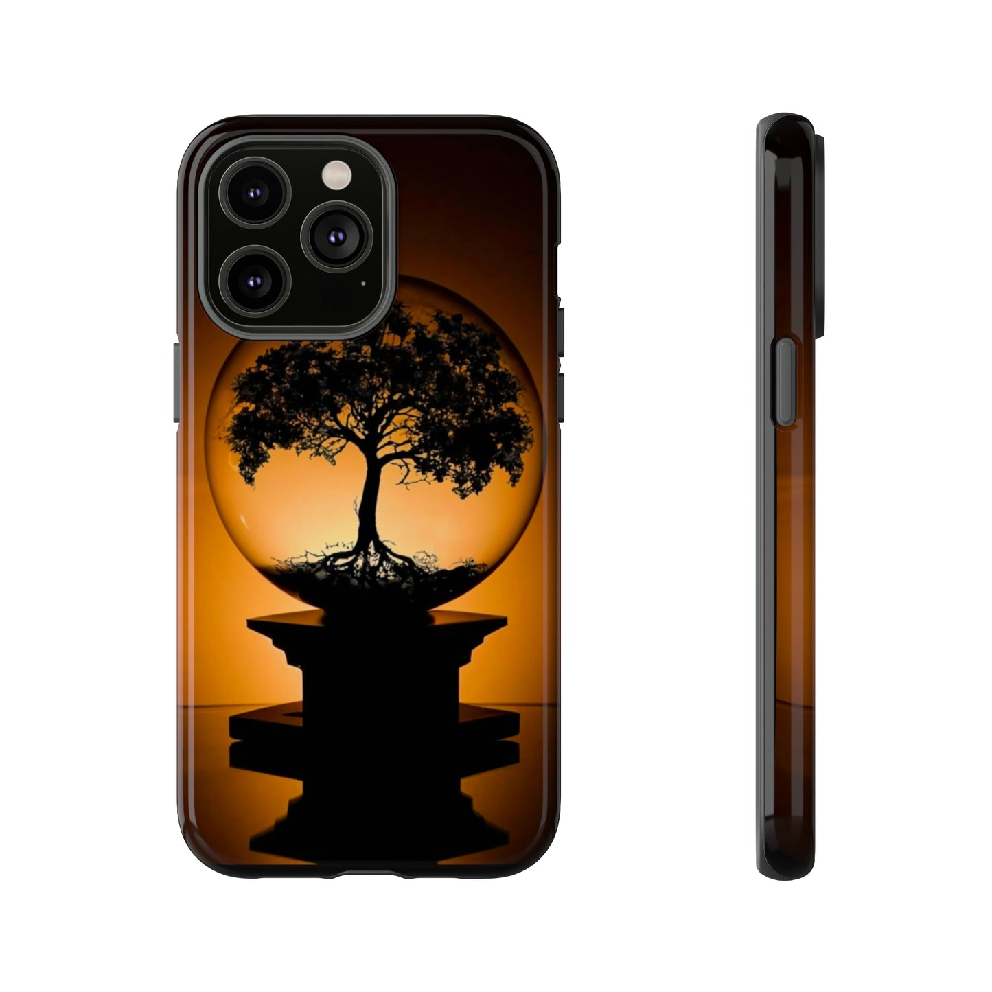 Tree yellow Art Tough Case