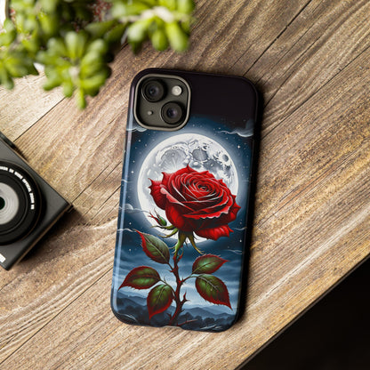 Moonlit Rose Tough Case