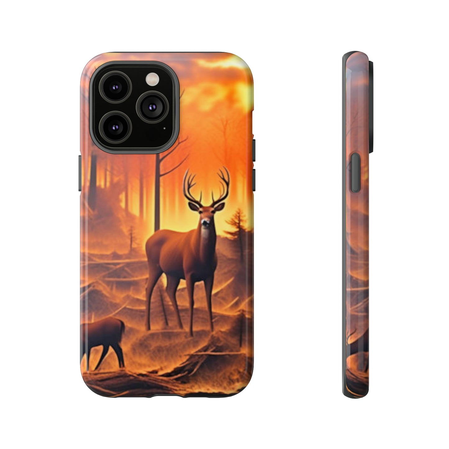 Deer Painting Tough Case