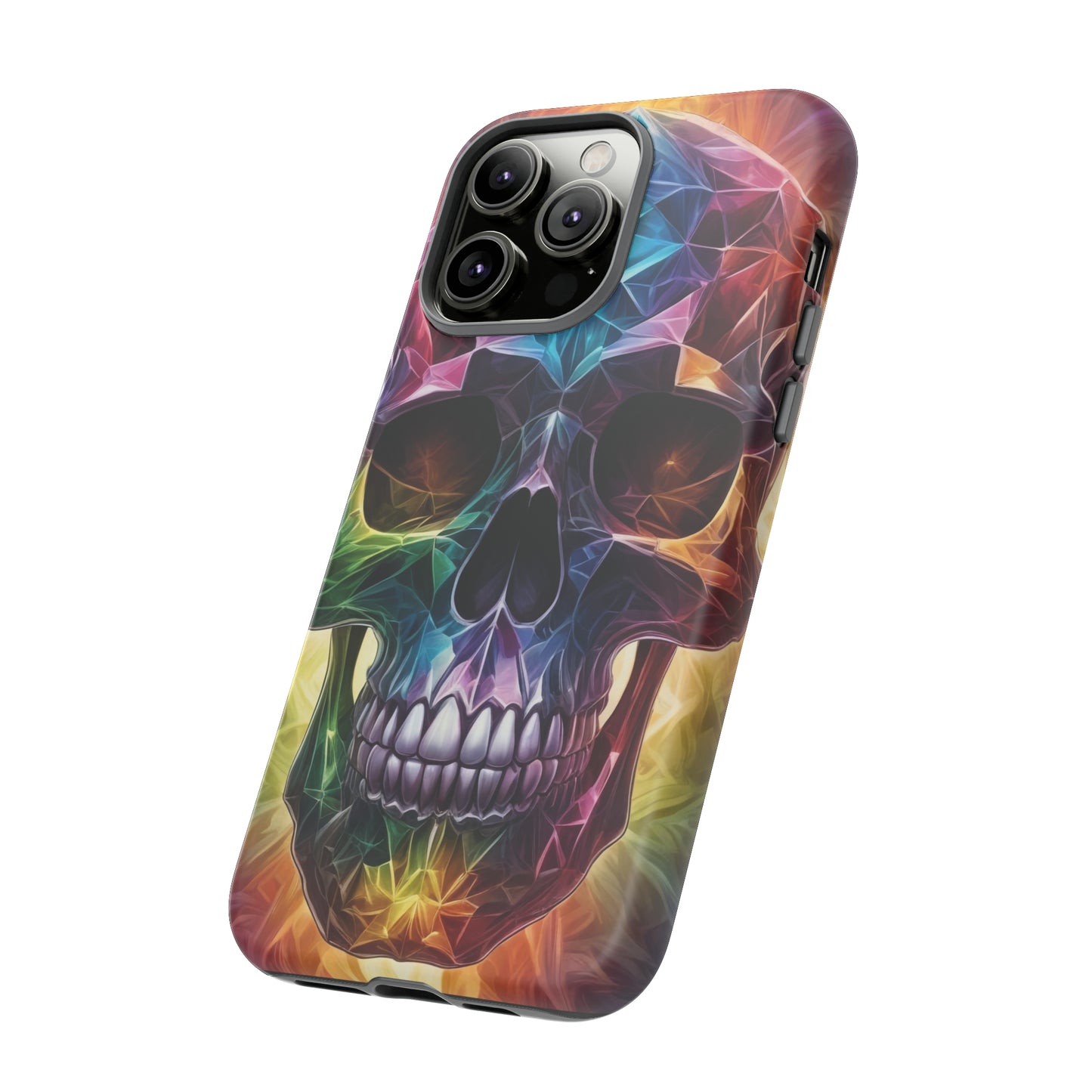 Psychedelic Skull Tough Case