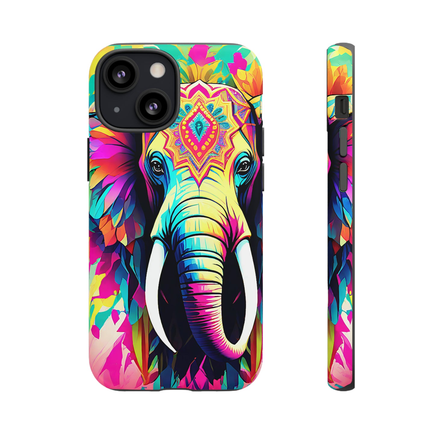 Psychedelic Elephant Tough Case