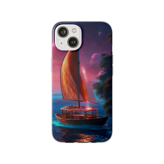 A Boat Flexi Case - Colorwink