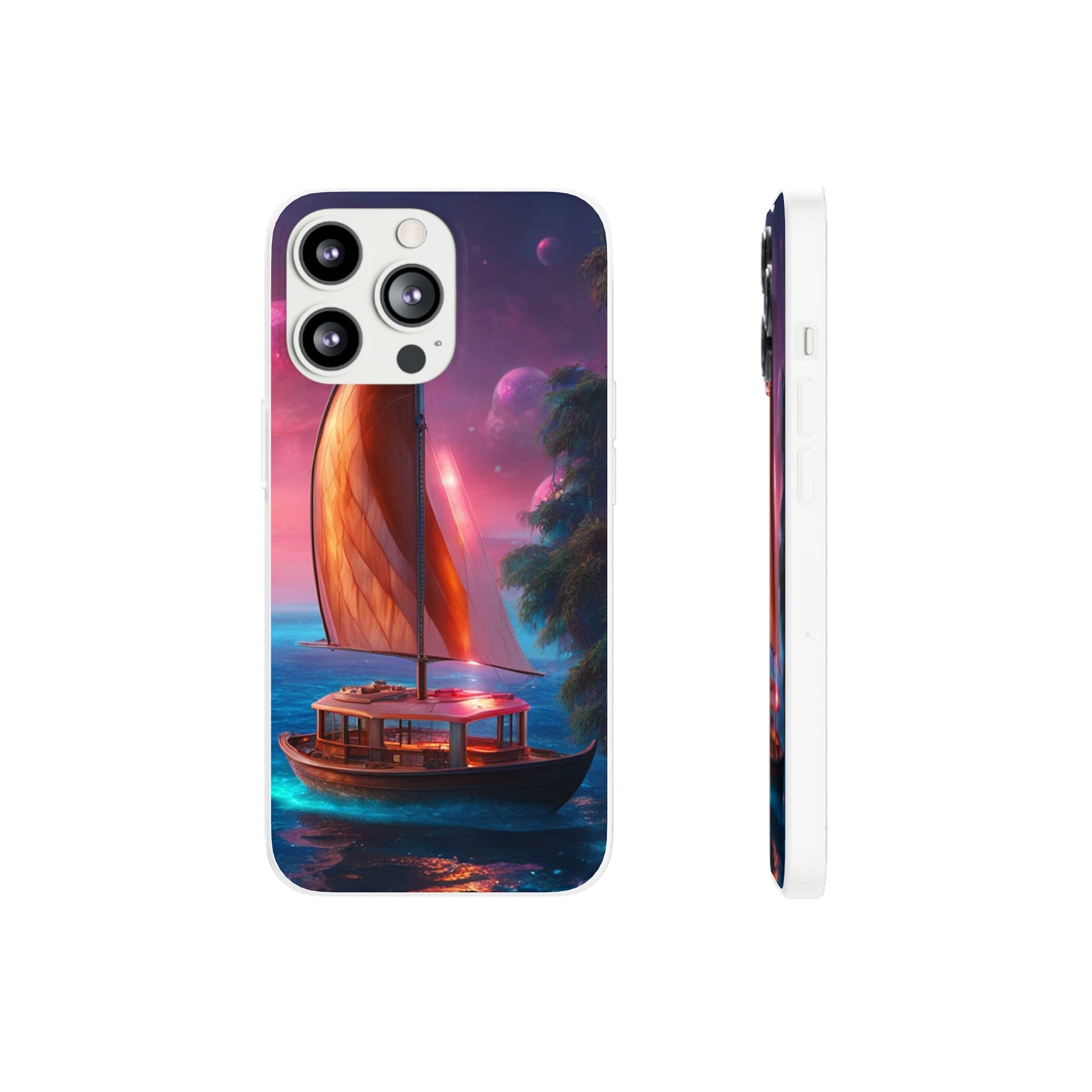 A Boat Flexi Case - Colorwink