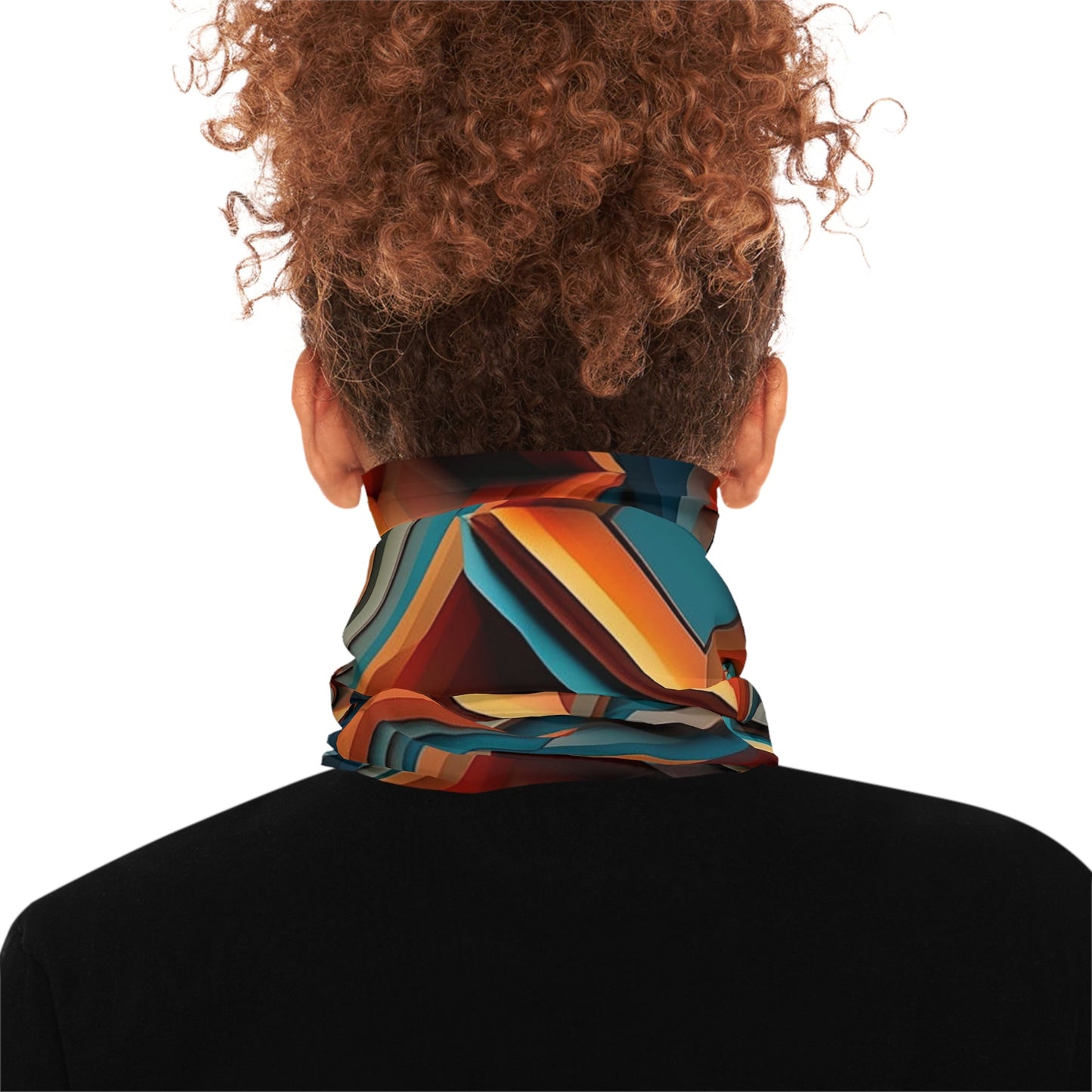 Abstract 3D Neck Gaiter - Colorwink