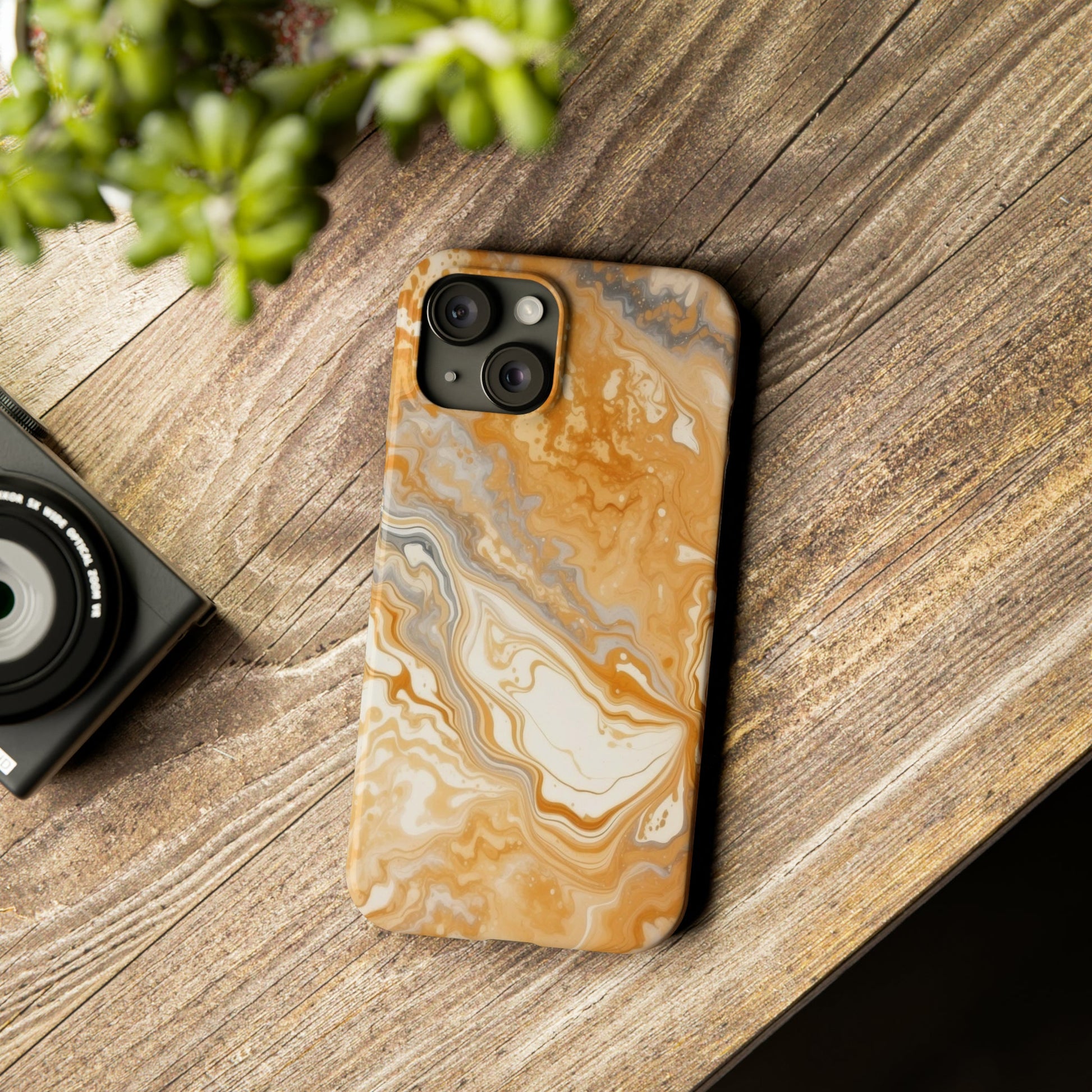 Abstract Design Slim Case - Colorwink