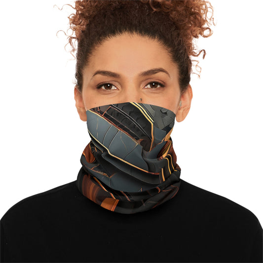 Abstract Flow Design Neck Gaiter - Colorwink