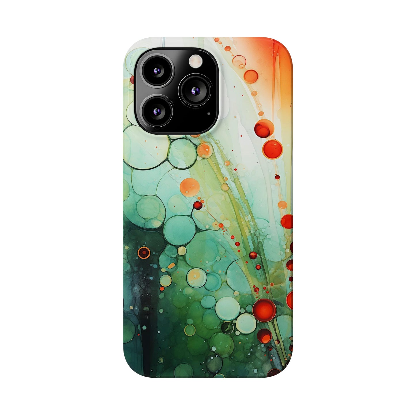 Abstract Shapes Design Slim Phone Case - Colorwink