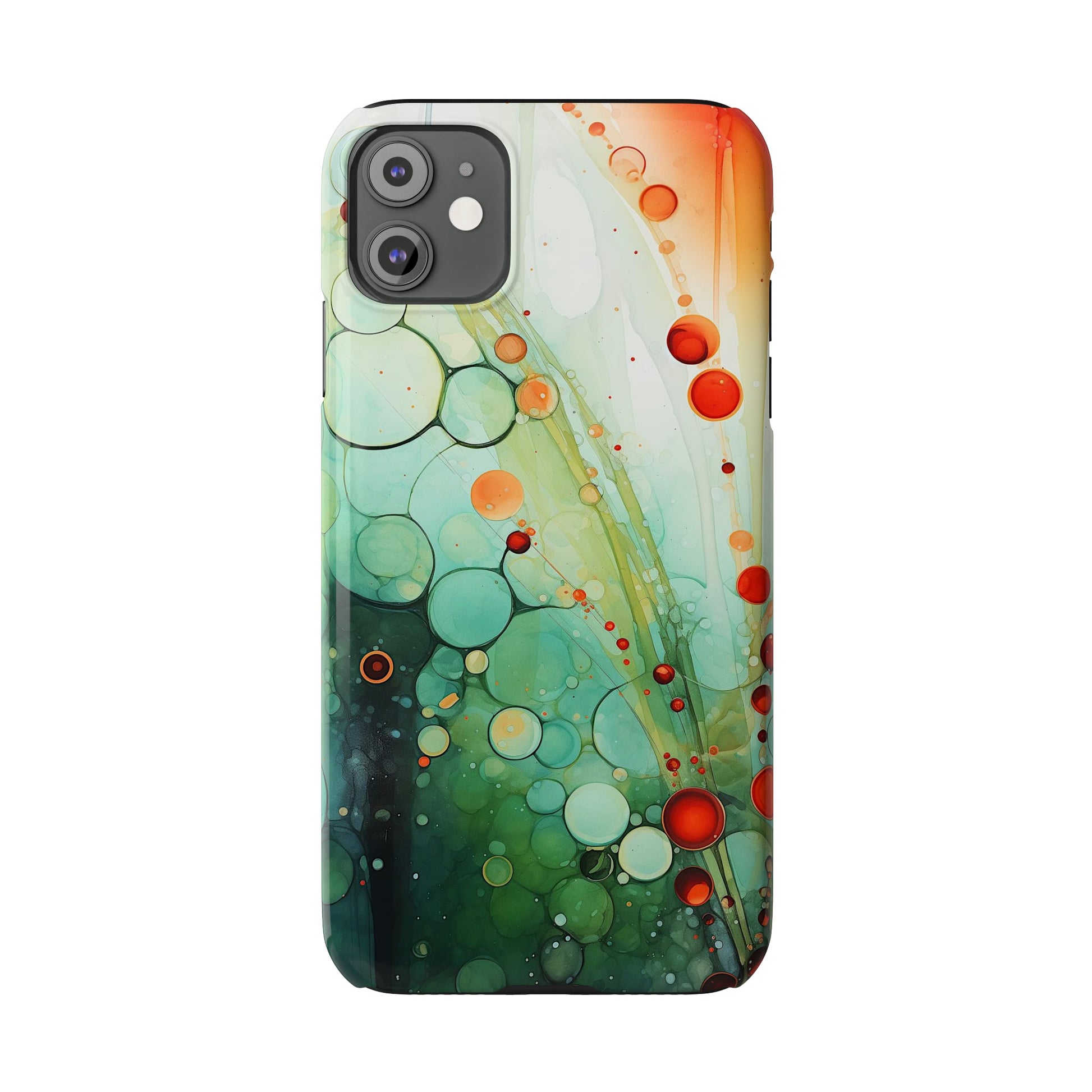 Abstract Shapes Design Slim Phone Case - Colorwink