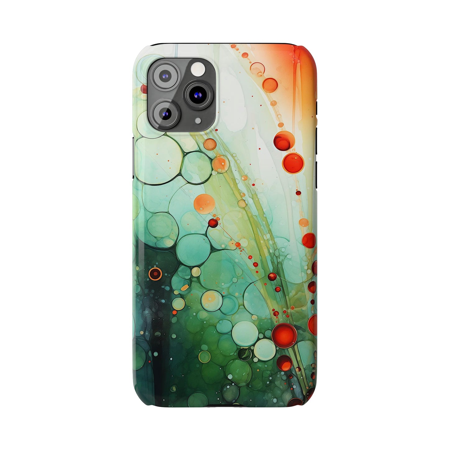 Abstract Shapes Design Slim Phone Case - Colorwink