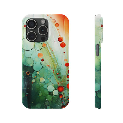 Abstract Shapes Design Slim Phone Case - Colorwink