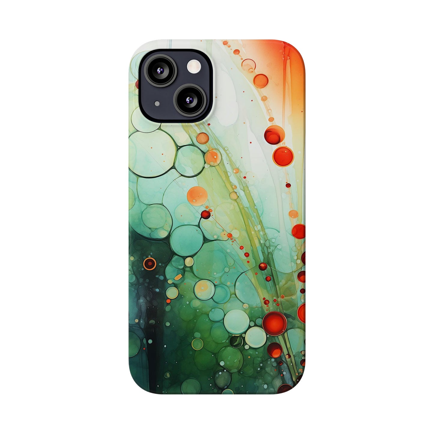 Abstract Shapes Design Slim Phone Case - Colorwink