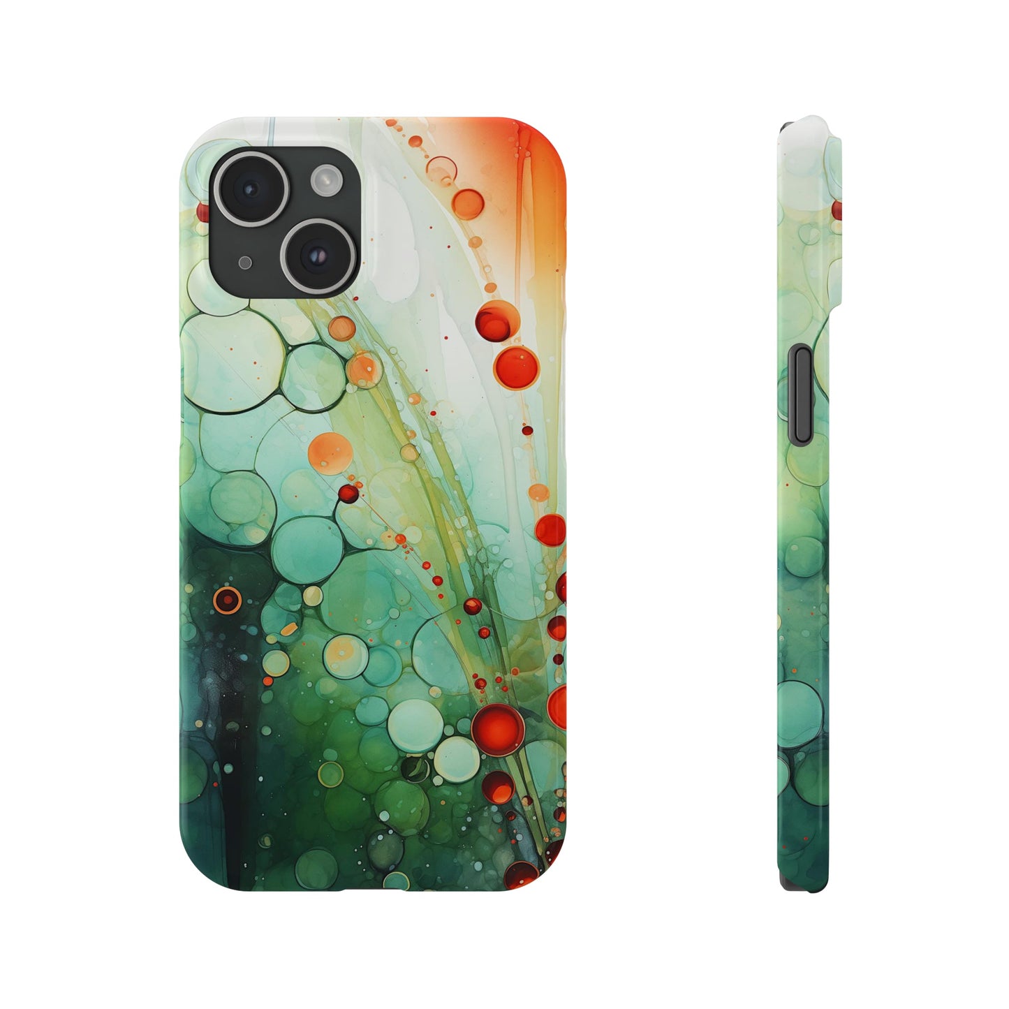 Abstract Shapes Design Slim Phone Case - Colorwink