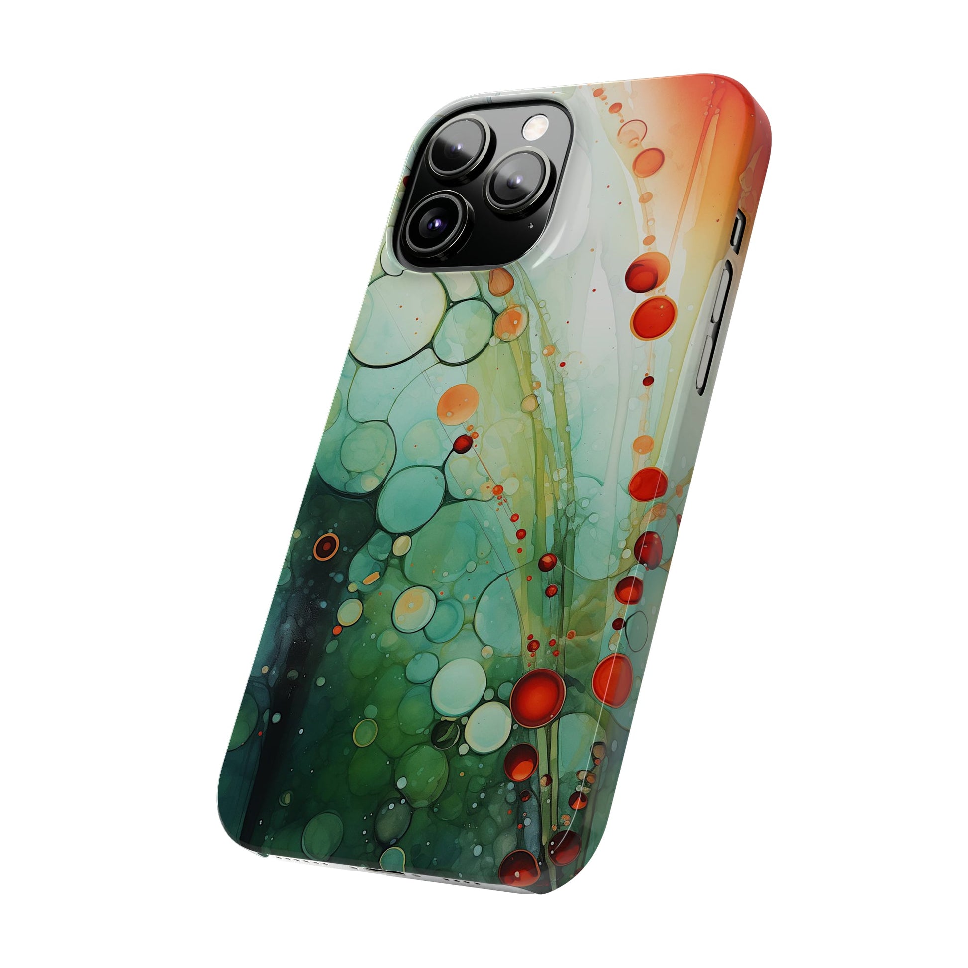 Abstract Shapes Design Slim Phone Case - Colorwink