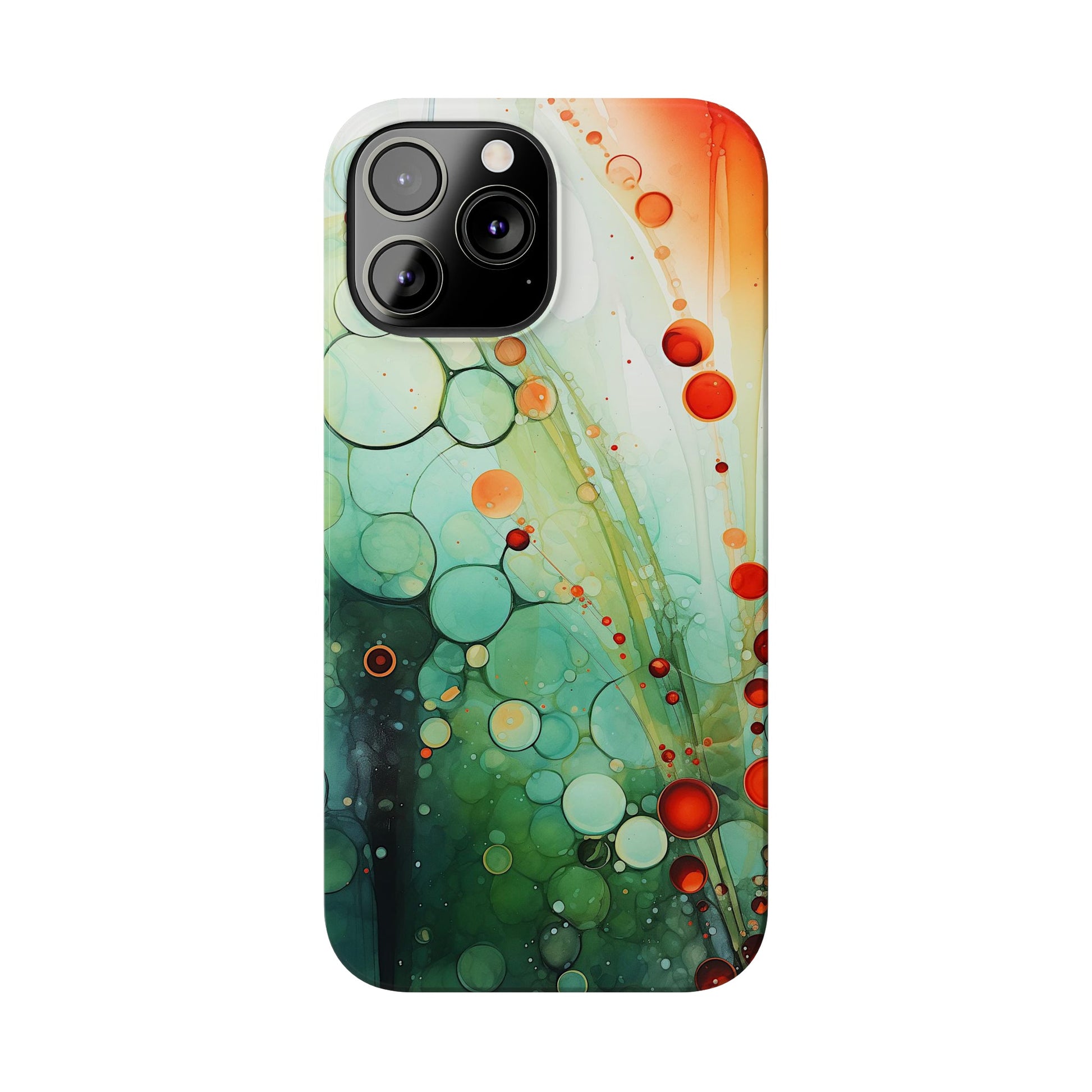 Abstract Shapes Design Slim Phone Case - Colorwink