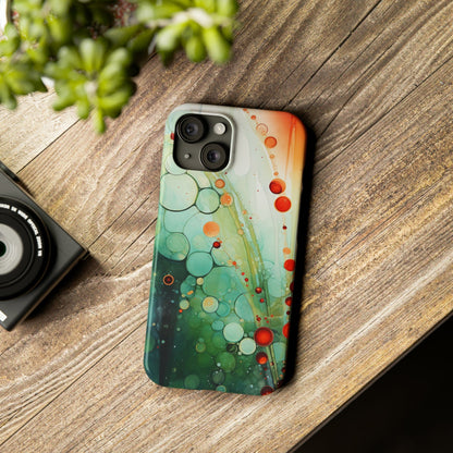 Abstract Shapes Design Slim Phone Case - Colorwink