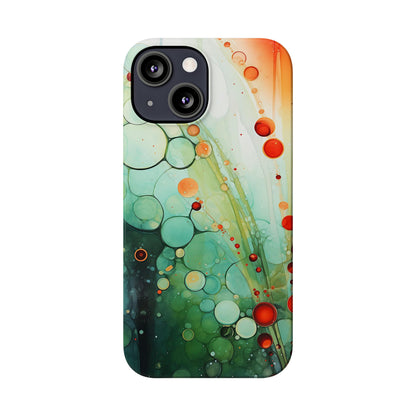 Abstract Shapes Design Slim Phone Case - Colorwink