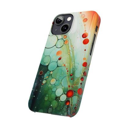 Abstract Shapes Design Slim Phone Case - Colorwink