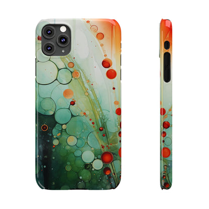 Abstract Shapes Design Slim Phone Case - Colorwink