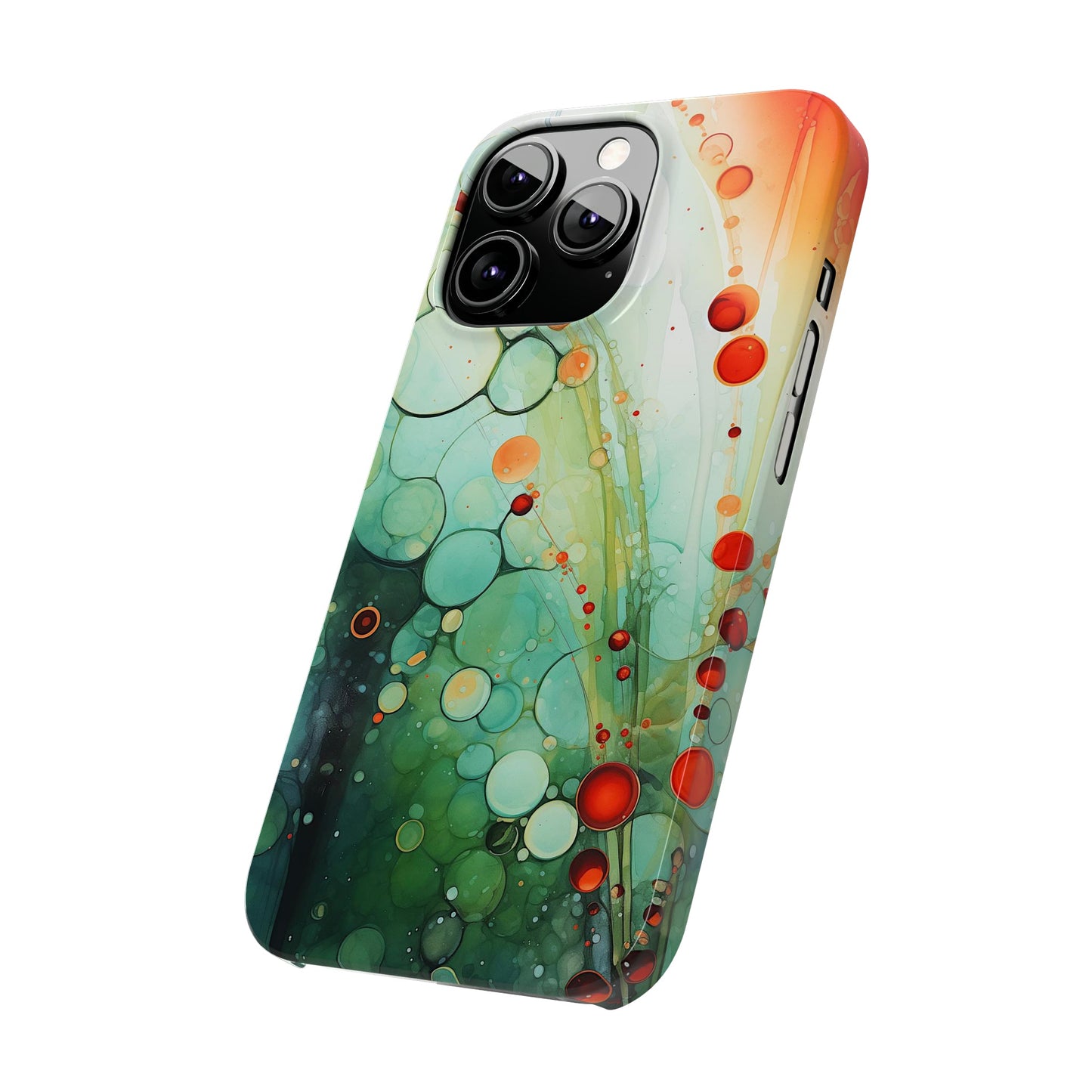 Abstract Shapes Design Slim Phone Case - Colorwink