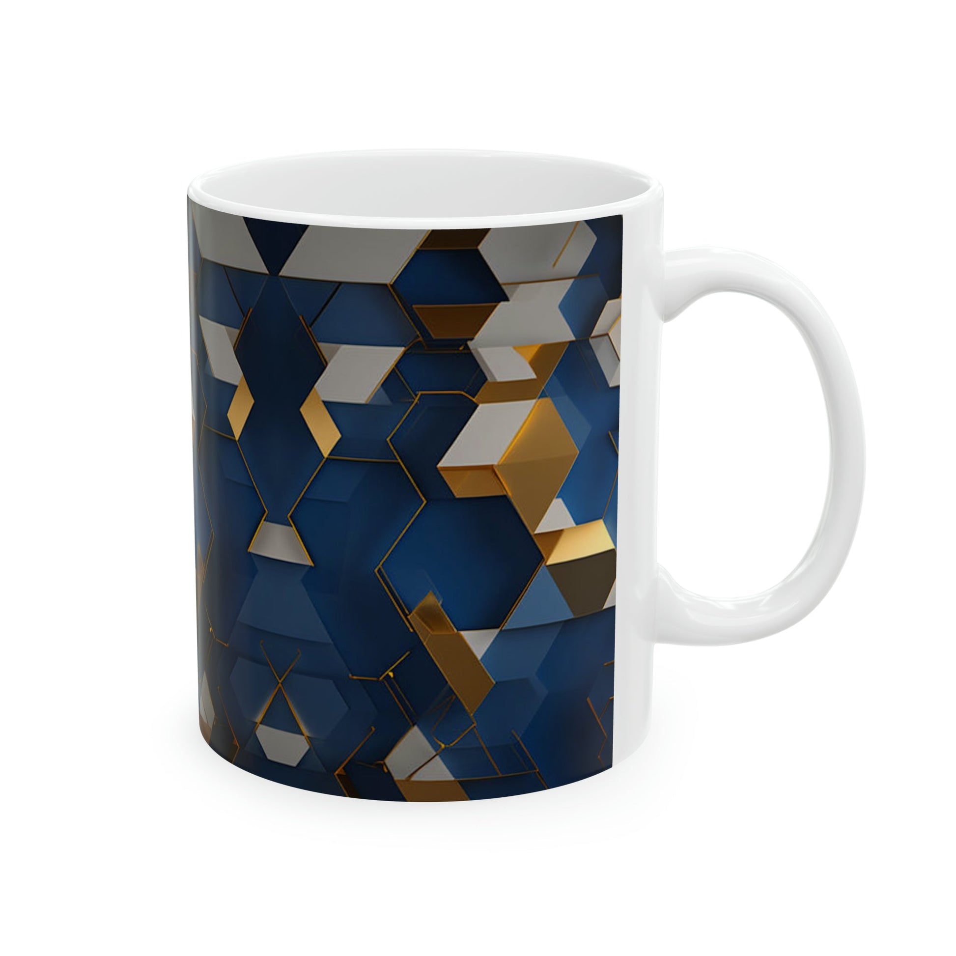 Abstract Tiled Coffee Mug - Colorwink