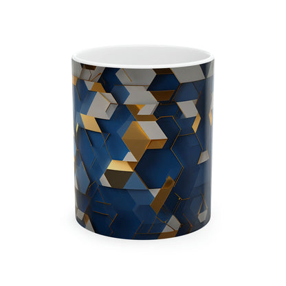 Abstract Tiled Coffee Mug - Colorwink