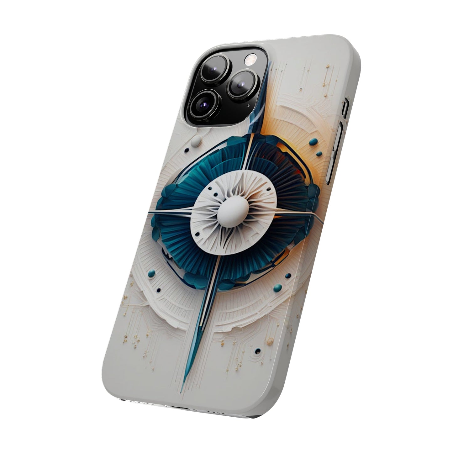 Abstract Top Slim Phone Case - Colorwink