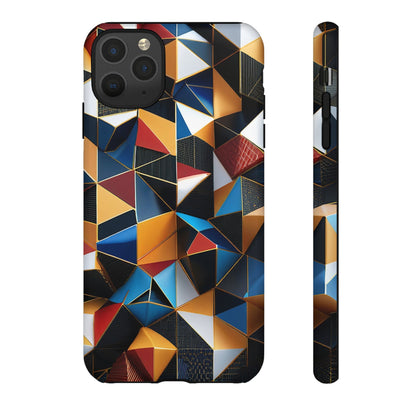 Abstract Tripattern Tough Case - Colorwink