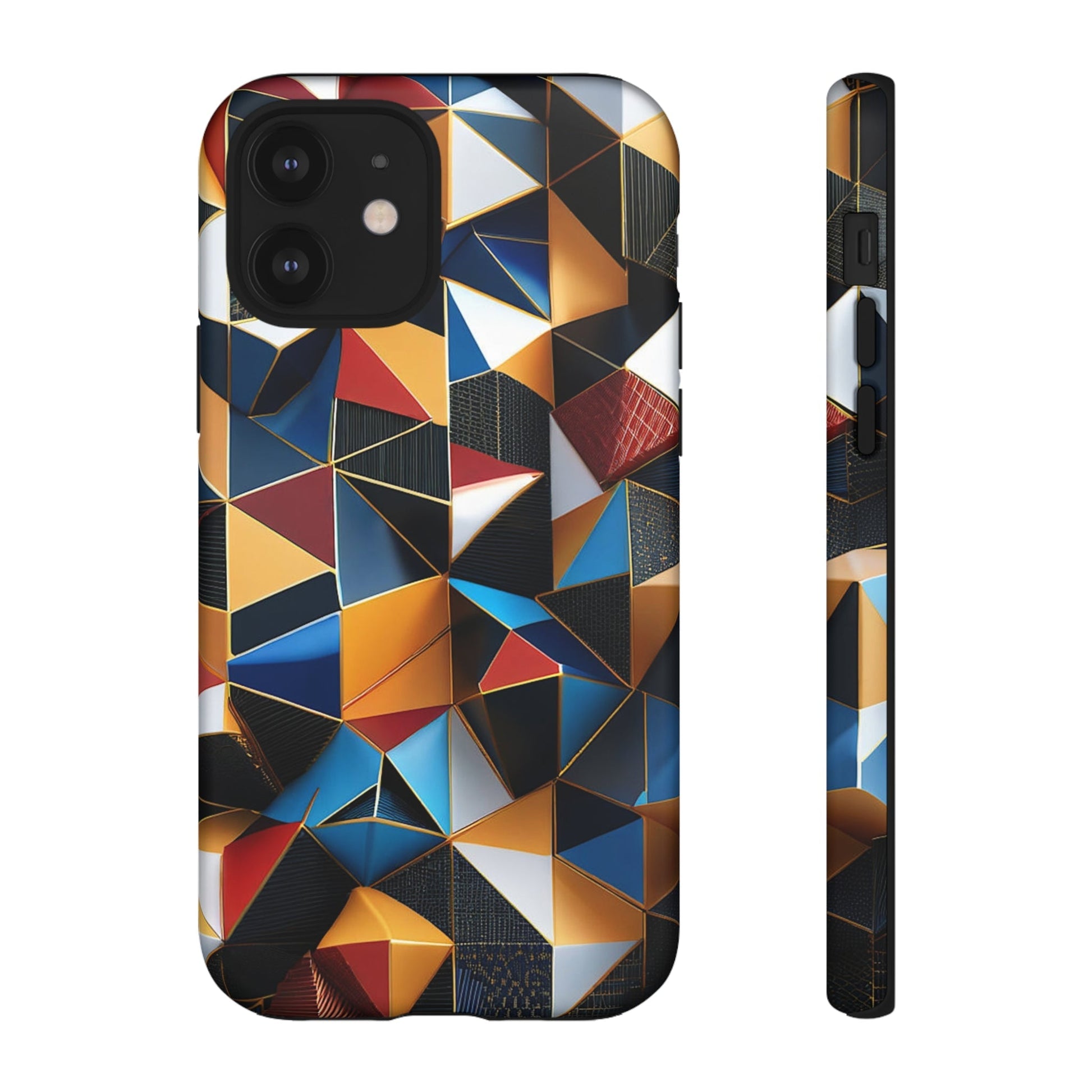 Abstract Tripattern Tough Case - Colorwink