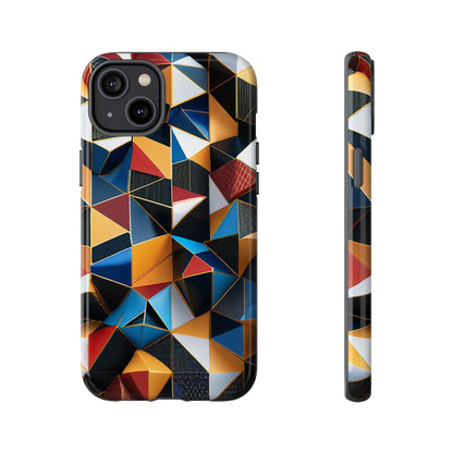 Abstract Tripattern Tough Case - Colorwink