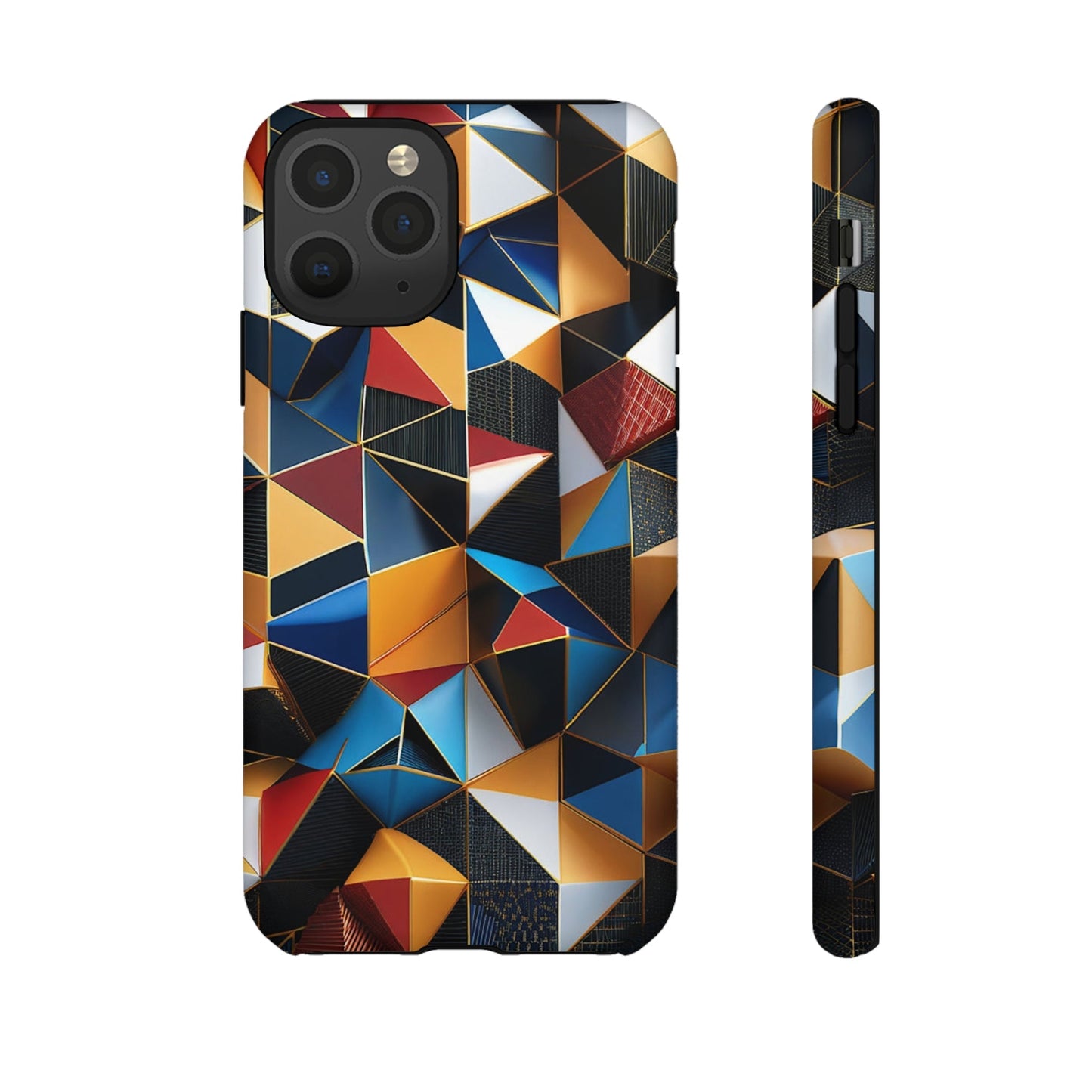 Abstract Tripattern Tough Case - Colorwink