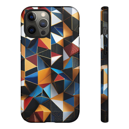 Abstract Tripattern Tough Case - Colorwink