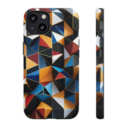 Abstract Tripattern Tough Case - Colorwink