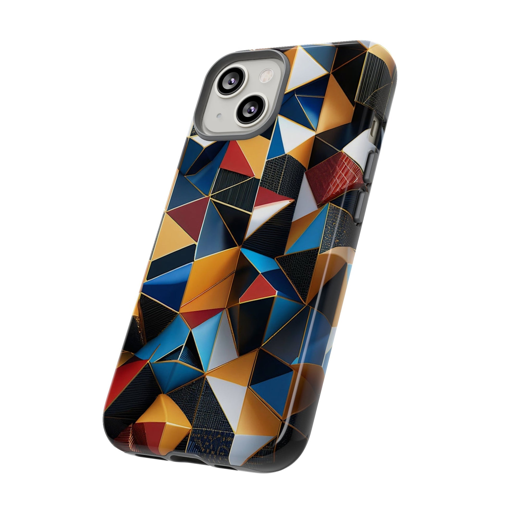 Abstract Tripattern Tough Case - Colorwink