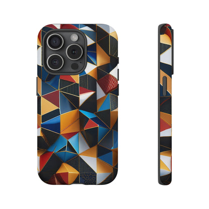 Abstract Tripattern Tough Case - Colorwink