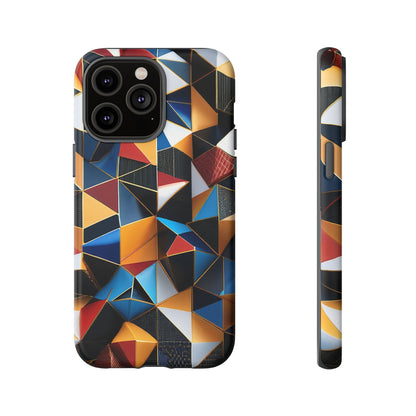 Abstract Tripattern Tough Case - Colorwink