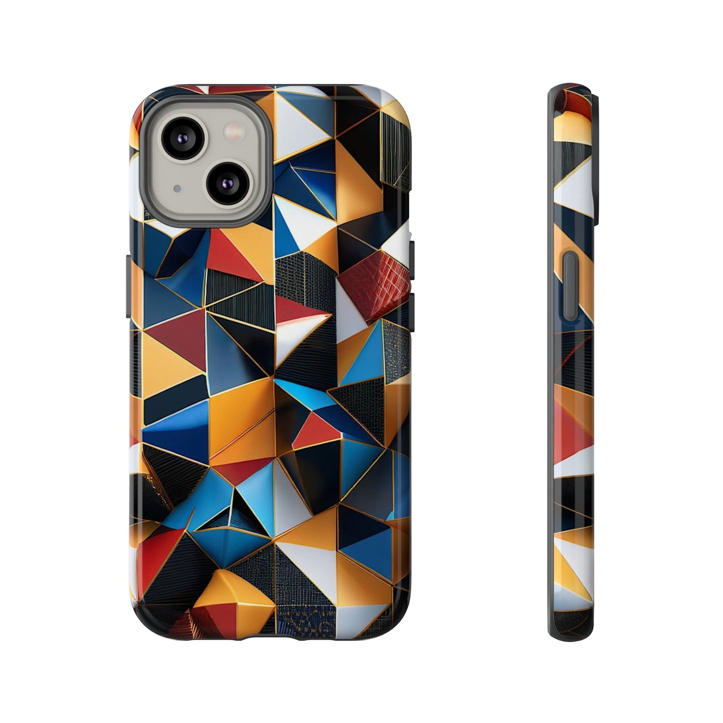 Abstract Tripattern Tough Case - Colorwink