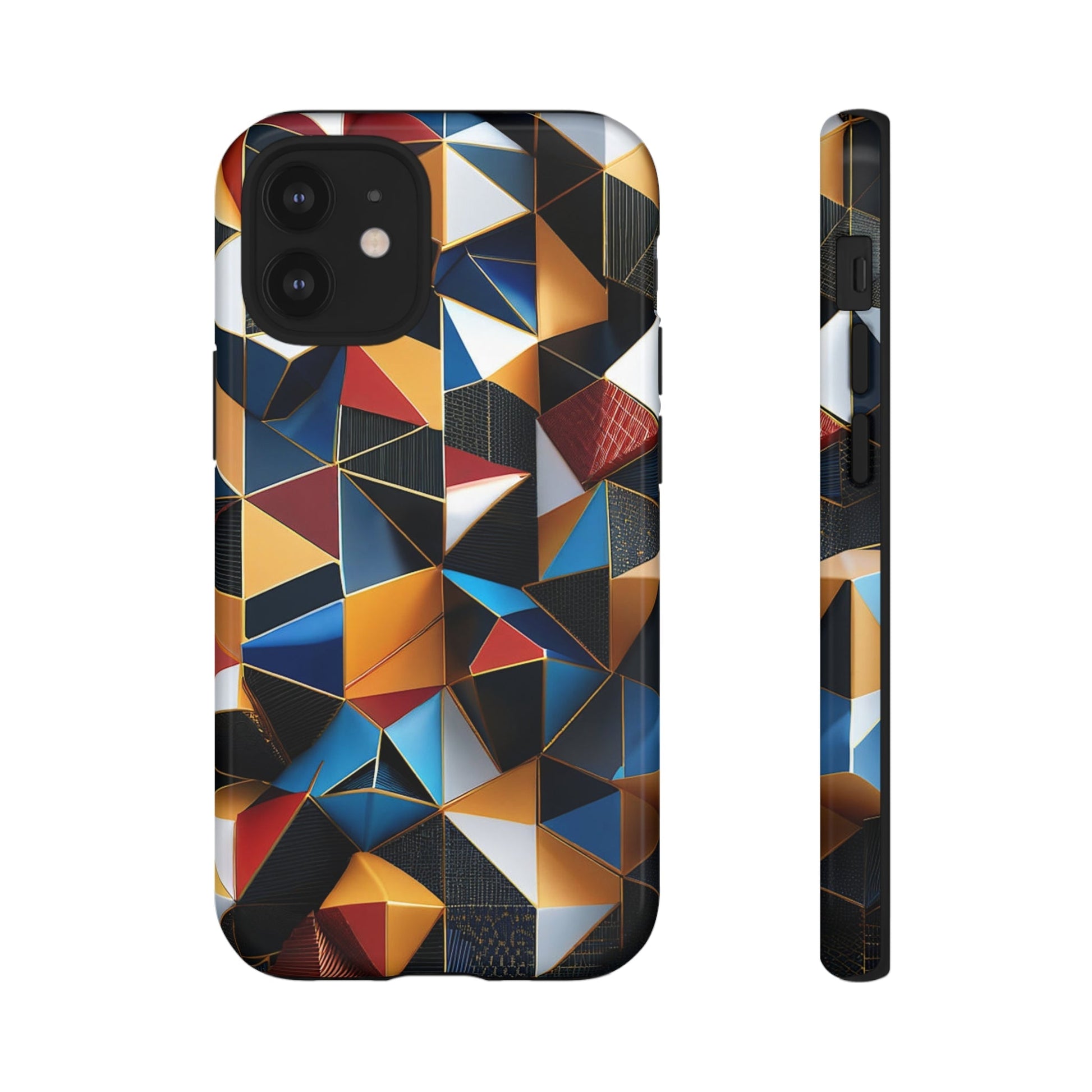 Abstract Tripattern Tough Case - Colorwink