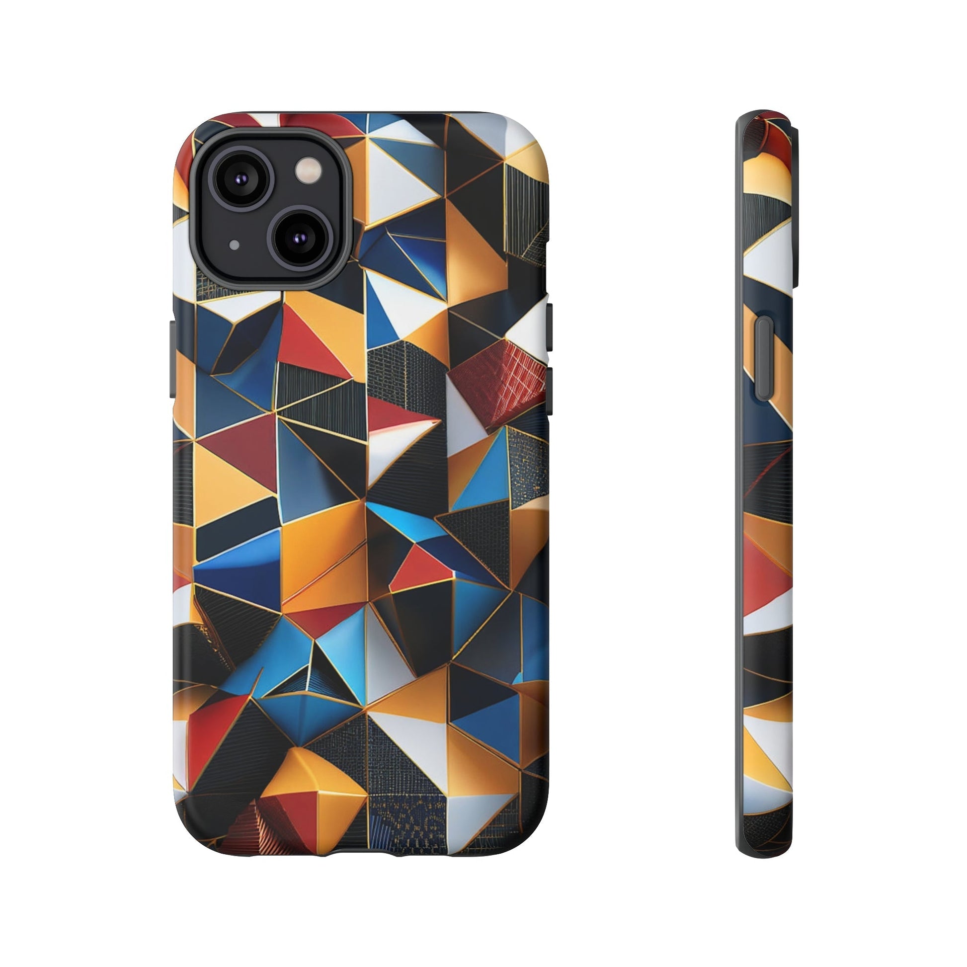 Abstract Tripattern Tough Case - Colorwink